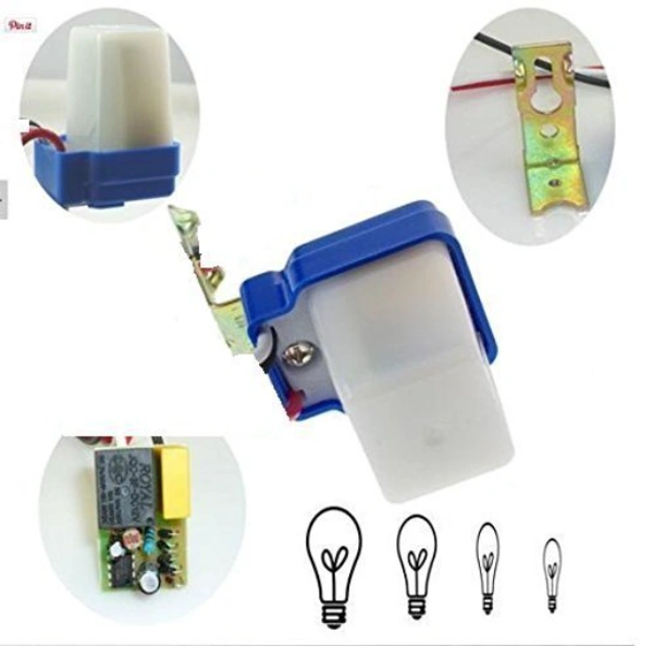 BMIS   Auto ON & OFF  Photocell Switch - White